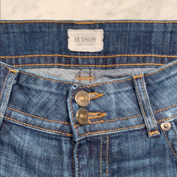Hudson low rise boot cut jeans with flap pockets - Picture 4 of 5